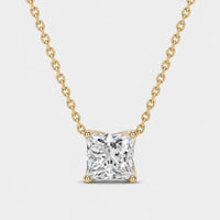 Prinsessegeslepen Moissanite Ketting