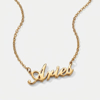 Dierenriem Teken Gouden Gepersonaliseerde Ketting