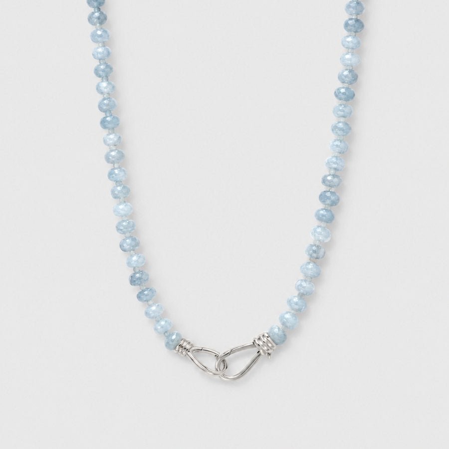 Aqua Beaded Necklace