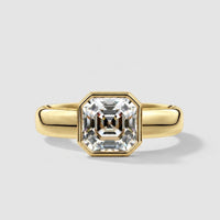 Asschergeslepen Statement Ring