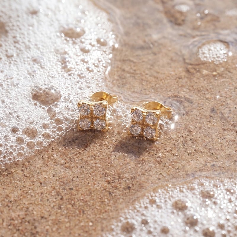 Diamond Stud Earrings - Clara Mini