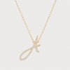 Initialen Ketting - Sydney Script Goud