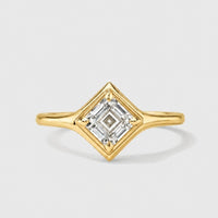 Moissanite Kompas Zegelring