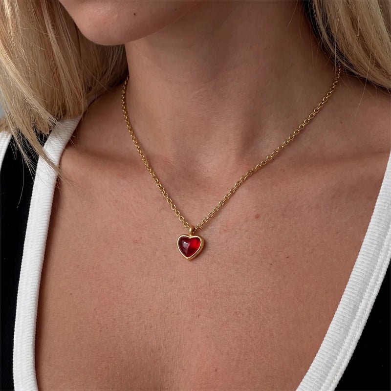 Passion Carnelian – Moonela Necklace