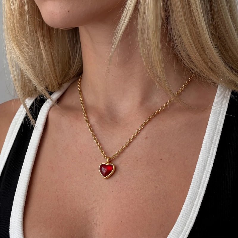 Passion Carnelian – Moonela Necklace