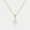 Peer Geslepen Druppel Ketting