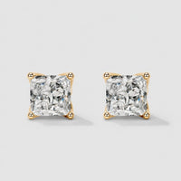 Prinsessegeslepen Moissanite Oorstekers