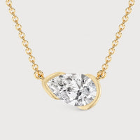 Traan Moissanite Ketting